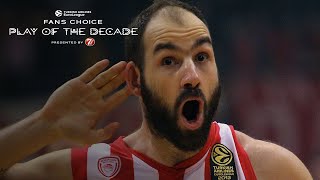 Fans Choice Play of the Decade Vassilis Spanoulis [upl. by Yrellam]