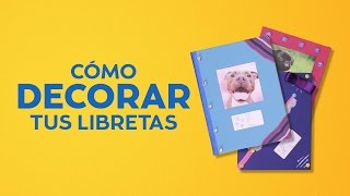 Cómo decorar tus libretas para este regreso a clases  Coppel [upl. by Polly880]