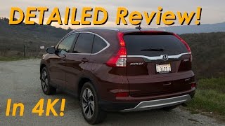 2015 Honda CRV Crossover Review DETAILED  In 4K [upl. by Anyat215]