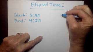 3rd Grade Math 2 Methods for Finding Elapsed Time [upl. by Nairam]