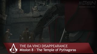 Assassins Creed Brotherhood  Da Vinci Disappearance  Mission 8  The Temple of Pythagoras 100 [upl. by Ardnuahsal619]