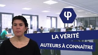 La vérité  auteurs à connaître  Philosophie  digiSchool [upl. by Nodlew]