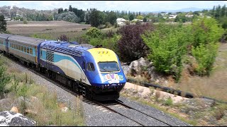 The Parkes Elvis Festival 2024 amp Elvis Train Specials Passing Through Molong NSW 1115 January 2024 [upl. by Ydospahr]