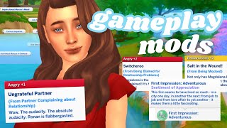 MODS for BETTER GAMEPLAY new social interactions amp activities  sims 4 mod review [upl. by Radloff852]