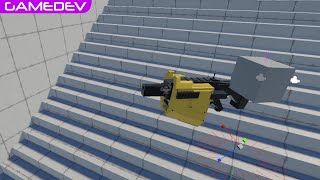 FPS Project DevLog 005 On Slope Rigidbody Character Controller [upl. by Llirrem]