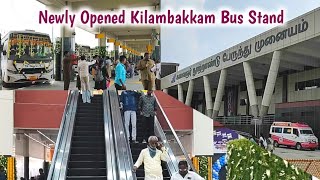 Newly Opened Kilambakkam Bus Stand [upl. by Nocaj]