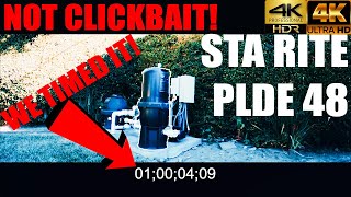 How to Clean a DE Pool Filter in 5 Minutes  4K  Sta Rite PLDE 48  Ultimate Pool Guy 2019 [upl. by Queston]