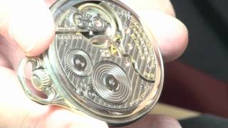 Hamilton Model 992 Railroad Pocket Watch by The Pocket Watch Guy [upl. by Drescher]