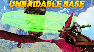 SOLO Claiming My UNRAIDABLE SKY Base  ARK [upl. by Alleinnad762]