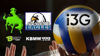 Breckenridge vs New York Mills High School Volleyball Playoffs [upl. by Lecirg23]