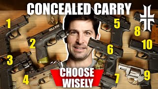 Choosing the BEST Gun for Conceal Carry [upl. by Taddeo688]