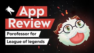 App review  Porofessor for League of legends [upl. by Oramug]