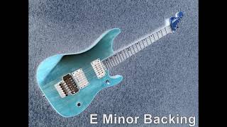 E Minor Soft Rock Blues Ballad Guitar Backing Track 107bpm [upl. by Zeena]