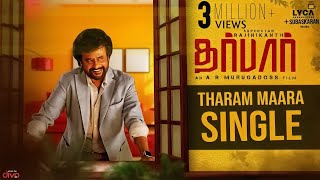 DARBAR Tamil  Tharam Maara Single Lyric Video  Rajinikanth  AR Murugadoss  Anirudh [upl. by Eijneb]