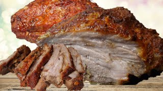 SUPER JUICY ROASTED PORK BUTT  HOW TO COOK PERFECT ROASTED PORK  ROASTED PORK RECIPE [upl. by Euqinitram979]