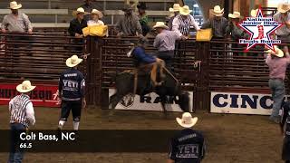 2021 NJHFR Saddle Bronc Steer Riding World Champion [upl. by Notsyrb]