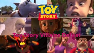 Toy Story Series  All Villains Defeated [upl. by Nassir]