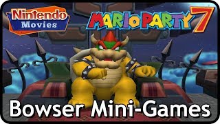 Mario Party 7  All Bowser MiniGames Multiplayer [upl. by Naomi]