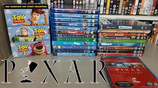 Disney Pixar BluRay amp DVD Collection Overview  Top 20 Pixar Movies [upl. by Atikihs]