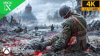 Stalingrad 1942  LOOKS ABSOLUTELY TERRIFYING  Ultra Realistic Graphics 4K 60FPS HDR Call of Duty [upl. by Ellimak435]