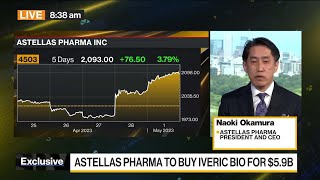 Astellas Pharma CEO Says Confident of Iveric Bio Drug Approval [upl. by Rexer731]