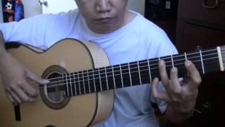 Barong Tagalog Santiago Suarez  RAFFY LATA  Classical Guitar [upl. by Felicidad]