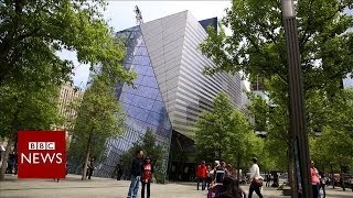 September 11 Memorial Museum opens in New York City  BBC News [upl. by Arbrab]