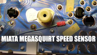 Miata Megasquirt Vehicle Speed Sensor Install [upl. by Kuo500]