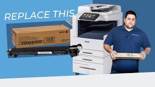 How to replace the 2nd bias transfer roll on your Xerox machine AltaLink WC 7500s and C8000s [upl. by Inami]