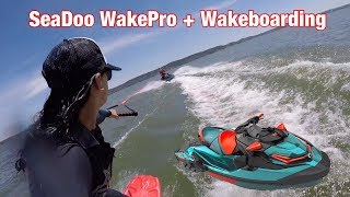 New Seadoo WAKE PRO Wakeboarding  Seadoo Spark Tubing [upl. by Schuster]