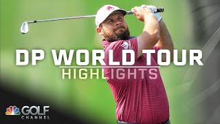 DP World Tour Highlights Hero Dubai Desert Classic Round 3  Golf Channel [upl. by Daahsar330]