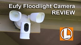 Eufy Floodlight Camera Review  Unboxing Features Setup Settings Installation Video Quality [upl. by Cavil]