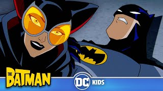 Catwoman Outsmarts Batman  The Batman  dckids [upl. by Anirb44]