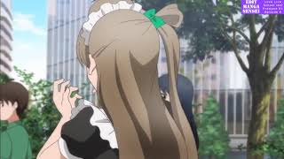 Maid Kotori Cute Moments  Run Kotori Run  Love Live Kotori [upl. by Tengdin]