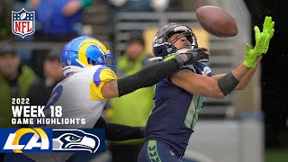 Los Angeles Rams vs Seattle Seahawks  Week 18 2022 Game Highlights [upl. by Mak]