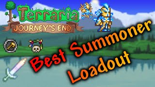 Best Endgame Summoner Loadout  Terraria 14 [upl. by Rea]