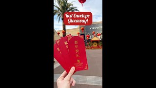 Citadel Outlets Red Envelope Giveaway shorts citadeloutlets lunarnewyear [upl. by Otila65]