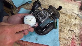 Zero turn mower Carburetor dissection and examineBut still issues [upl. by Kuster]