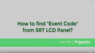 How to find Event Code from APC UPS SRT series from LCD display [upl. by Peg]