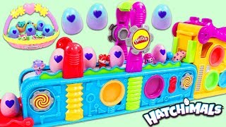 Making Hatchimals Surprise Eggs with Magic Mega Fun Factory [upl. by Olson249]