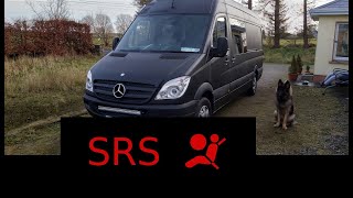 SPRINTER SRS Airbag light fix [upl. by Esiom]