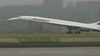 Concorde landing at Hong Kong Kai Tak Airportavi [upl. by Odell]