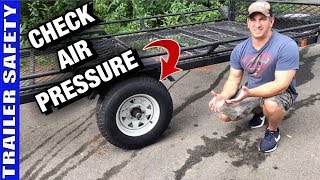 Why Its Important To Keep Trailer Tires Properly Inflated [upl. by Soisatsana]