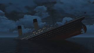 Titanic Sinking Timelaps Animation [upl. by Ratcliff]