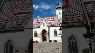 ⛪ St Marks Church Zagreb [upl. by Mok181]