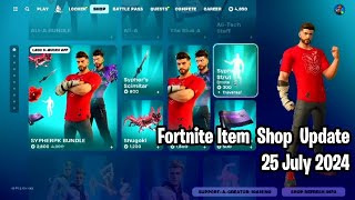 🔥 Fortnite Item Shop Update July 25 2024 SypherPK Spire Immortal and More 💎 [upl. by Seligmann379]