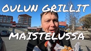 Oulun grillit maistelussa [upl. by Elynad]