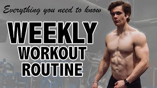 Build Muscle Lose Fat  What You Need To Know  Diet Cardio Tips  Full WEEK Of Workouts [upl. by Kristof]