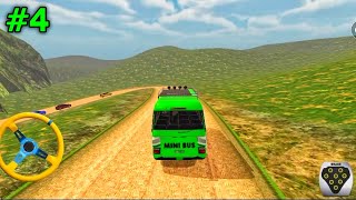 गाड़ी वाला कार्टून  बस वाला गेम  अच्छा गेम  Mini Coach Bus Simulator 3D 4 [upl. by Durning]