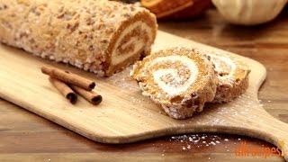 How to Make a Pumpkin Roll Cake  Pumpkin Recipes  Allrecipescom [upl. by Kwang]